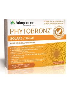 Arkopharma Phytobronz 30 Perle – Integratore per Abbronzatura e Protezione Solare