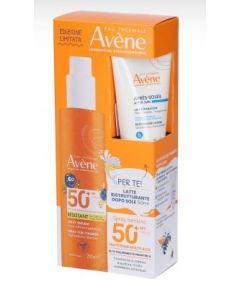 Avène Solari Bambini SPF50+ Spray 200 ml + Doposole 50 ml Omaggio – Protezione Alta e Idratazione