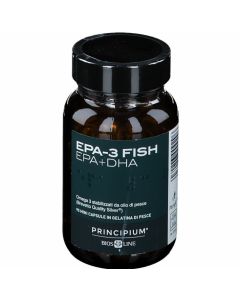 Bios Line Principium EPA-3 Fish 1400 mg – Integratore di Omega-3 EPA e DHA per la salute del cuore e del cervello


