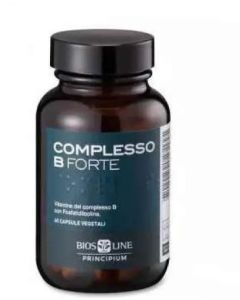 Biosline Principium Complesso B Forte 60 capsule vegetali – integratore vitamine B

