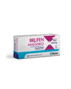 Brufen Analgesico 400 mg – 12 Compresse per Dolore e Febbre