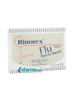 Rinorex Flu Doccia Nasale Decongestionante 10 Flaconcini 10 ml
