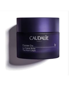 Caudalie Premier Cru La Crème Riche 50 ml – Crema Viso Anti-Età Globale Nutriente