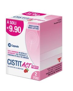 Cistit Act Forte 30 Capsule Pharmalife – Benessere Vie Urinarie
