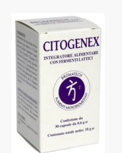 Citogenex 30 capsule – Probiotici + Vitamina C per Sistema Immunitario 