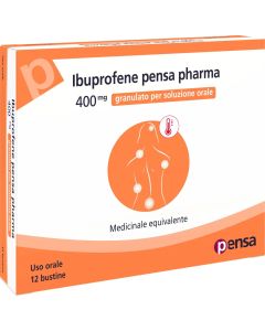 Ibuprofene Pensa Pharma 12 Buste 400mg