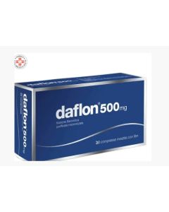 Daflon 500 mg Flavonoidi Vasoprotettore – 30 Compresse