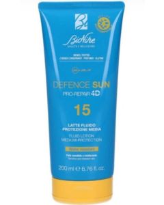 Defence Sun SPF 15 Latte Fluido – Protezione Media Viso e Corpo – 200ml