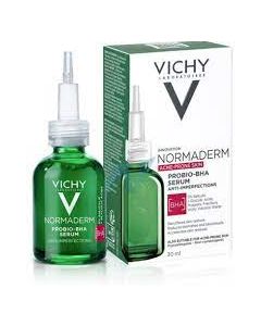  Vichy Normaderm Probio-Bha Siero anti-imperfezioni. Esfolia e Uniforma la Grana della Pelle 30 ml 0%
