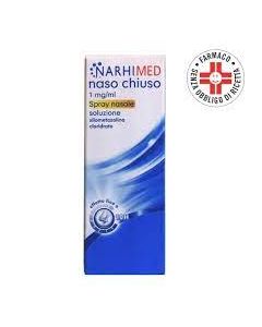 Narhimed Spray Nasale Decongestionante Naso Chiuso Raffreddore Rinite Sinusite Adulti 10 ml