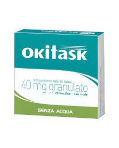 Okitask 40 mg Granulato – 20 bustine | Ketoprofene per il dolore