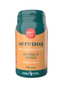 Erba Vita Serenoa – 60 Capsule per Funzionalità Prostatica