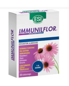 ESI Immunilflor 30 capsule – Echinacea, Uncaria, Zinco, Vitamina C e probiotici