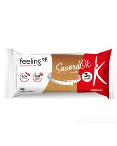 Feeling Ok Savoiardo Glasé Vaniglia – Biscotto Proteico Low Carb per Dieta Fase 1