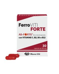Marco Viti Ferroviti Forte 30 Capsule – Integratore di Ferro ad Alta Biodisponibilità