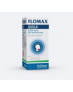 Flomax Gola 0,25% Spray Per Mucosa Orale Flurbiprofene 15 ml
