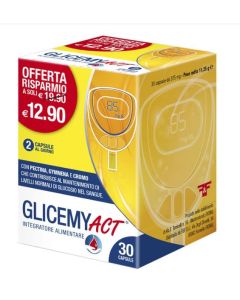 Glicemy Act – Integratore per Mantenere Glicemia Fisiologica (30 capsule)
