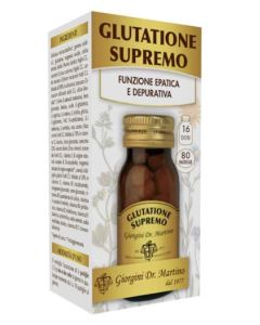 Glutatione Supremo – Integratore Depurativo Epatoregolatore (80 pastiglie)