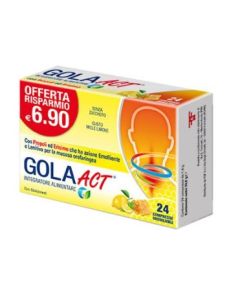 Gola Act Miele e Limone – Compresse Orosolubili 24 pz