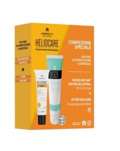 Heliocare 360° Water Gel SPF 50 + Dopo Sole 100 ml – Kit Protezione & Idratazione