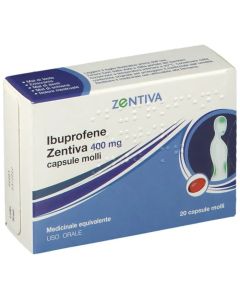 Ibuprofene Zentiva 20 Capsule Molli 400mg