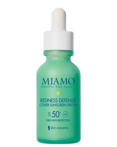 Miamo Siero Redness Defense Cover Sunscreen Drops 30ml SPF50+