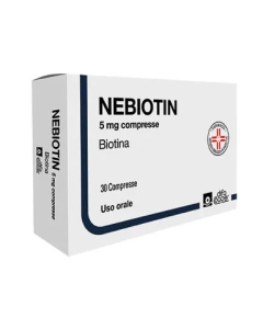 Nebiotin 5mg Stati Carenziali di biotina 30 Compresse