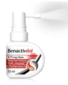 Benactivdol Gola Spray Per Mucosa Orale 15 ml