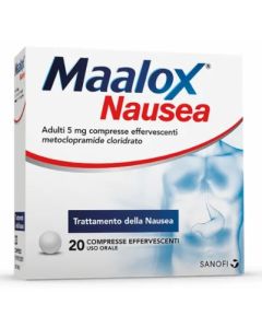 Maalox Nausea 20 Compresse Effervescenti 5mg
