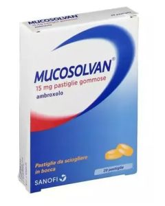 Mucosolvan 15mg Ambroxolo 20 Pastiglie Gommose