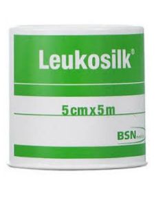 Leukosilk Cerotto su Rocchetto in Acetato di Cellulosa cm 5x5 m