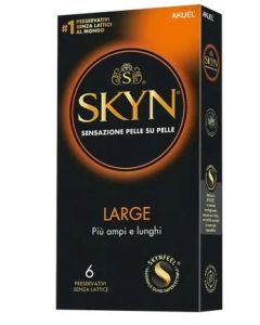 Akuel Skyn Large Preservativi Senza Lattice 6 pezzi