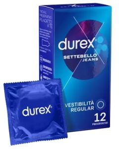 Durex Settebello Jeans Profilattici 12 Pezzi