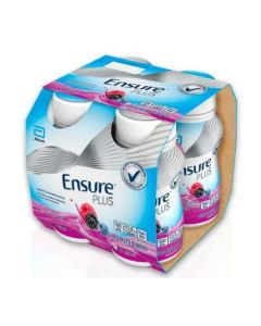 Ensure Plus Alimento a Fini Medici Speciali Ipercalorico Frutti di Bosco 4x200ml