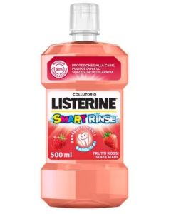 Listerine Smart Rinse Collutorio Bambini Protezione Carie 500 ml