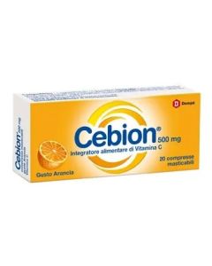 Cebion Arancia Integratore di Vitamina C 20 Compresse Masticabili