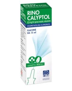Rino Calyptol 0,5 mg/ml Ossimetazolina Spray Nasale Decongestionante 15 ml
