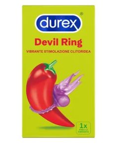 Durex Devil Anello Vibrante Stimolazione Clitoride