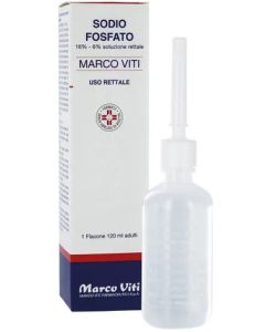 Marco Viti Sodio Fosfato 16%/6% Soluzione Rettale 4 Flaconi