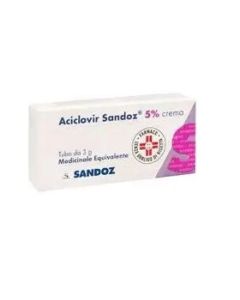 Aciclovir Sandoz 5% Crema Antivirale 3 g