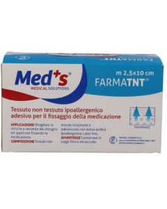 Med's Fix Cerotto TNT Autoadesivo In Rotolo 2,5 m x 10 cm