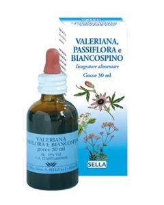 Valeriana Passiflora e Biancospino Gocce 30ml
