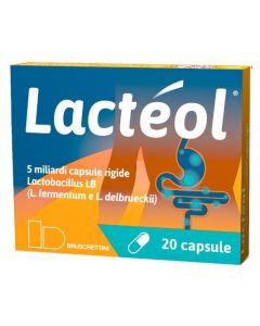 Lacteol Fermenti Lattici 5 miliardi Lactobacillus LB 20 Capsule