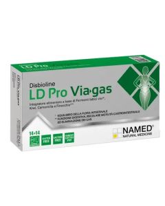 Named Disbioline LD Pro Viagas Integratore Funzione Digestiva 14 Capsule + 14 Compresse