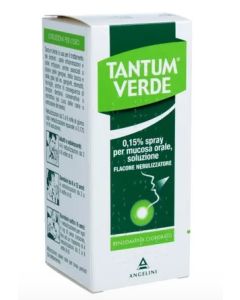 Tantum Verde Spray 0,15% Soluzione da Nebulizzare Adulti Bambini 15 ml