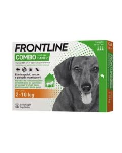 Frontline Combo Soluzione Spot-On Cani Taglia Piccola 2-10 kg 3 Pipette Monodose
