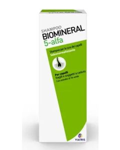 Biomineral 5-Alfa Shampoo Trattante Sebonormalizzante Per Capelli Che Cadono 200 ml