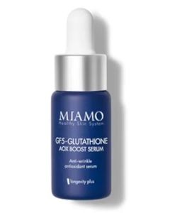 Miamo Longevity Plus Gf5-Glutathione Aox Boost Siero Anti-Rughe 10 ml