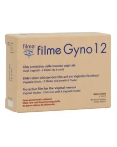 Filme Gyno 12 Ovuli Lubrificanti Mucosa Vaginale