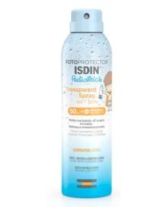 Fotoprotector ISDIN Spray Trasparente Wet Skin Pediatrics SPF 50 Protezione Bambini 250 ml